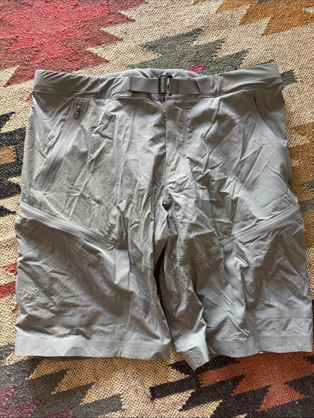 Arcteryx Light Gray Men’s Outdoor Shorts - Technical Fabric